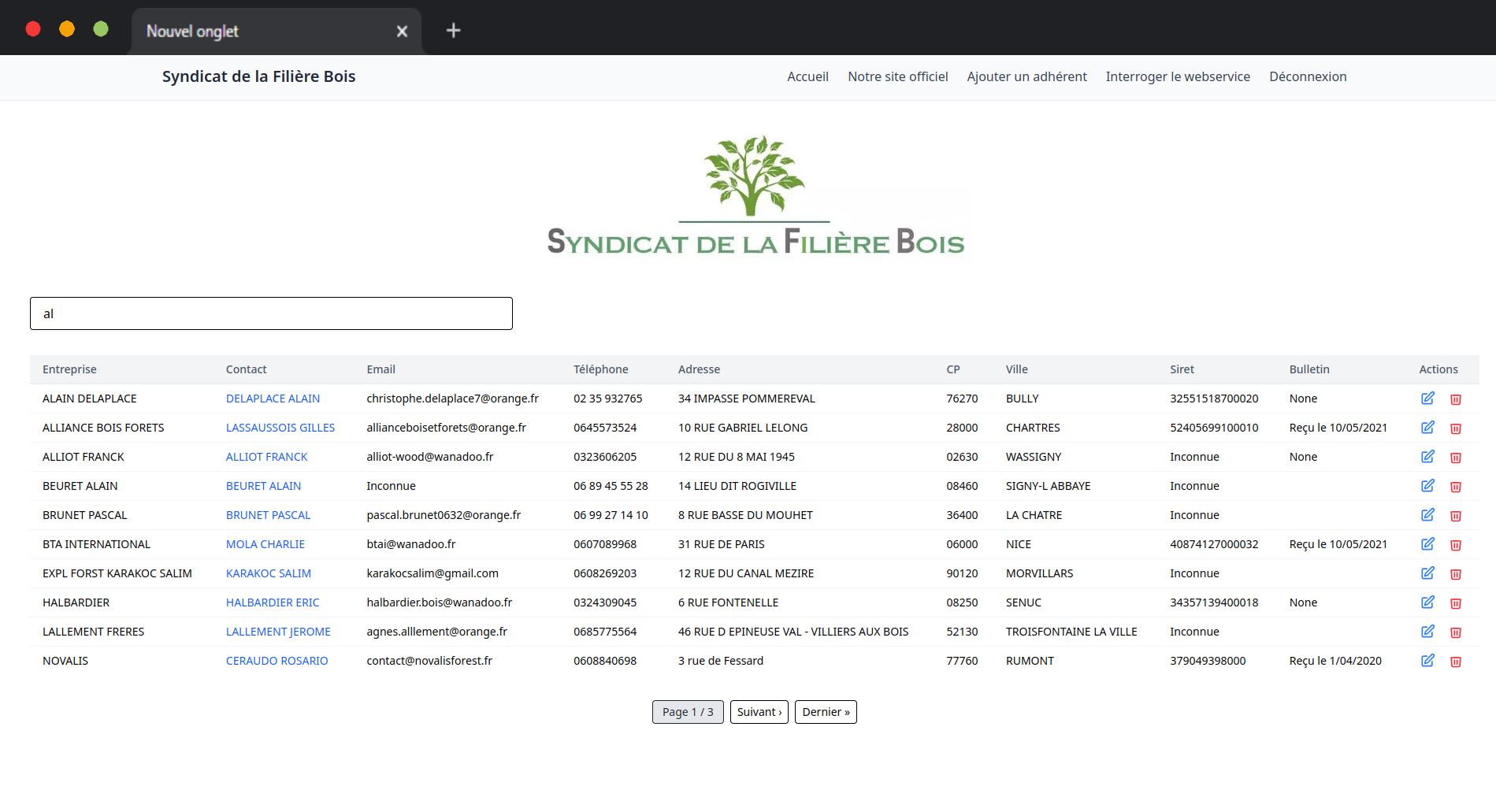 SFB - Authentification